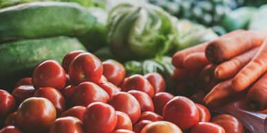 Fresh produce from local farms